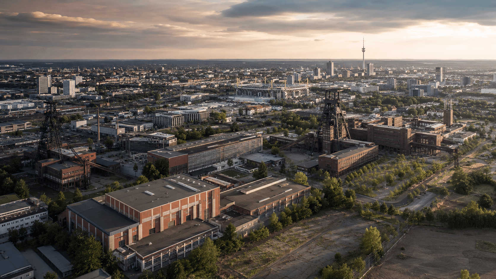 Industrieumfeld im Raum Essen