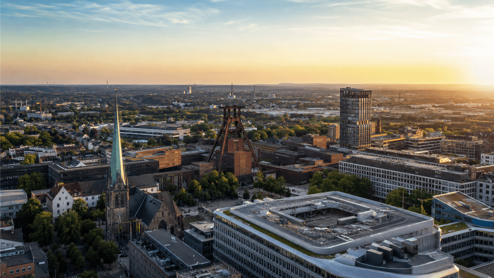 Industrie- und Gewerbestandorte in Nordrhein-Westfalen