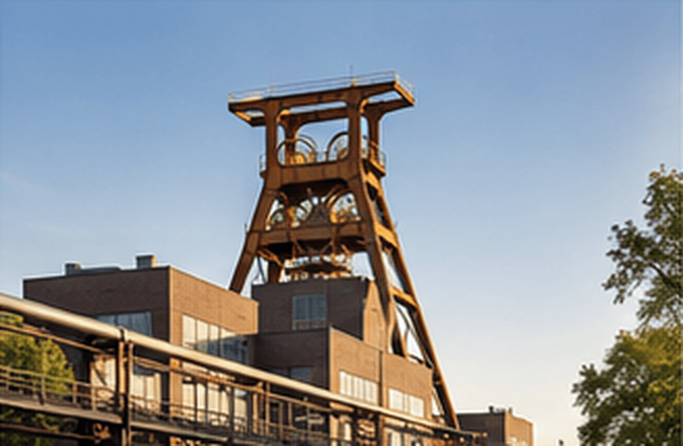 Stadt- und Industrieumfeld im Raum Oberhausen